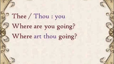 The Mr. A Show: Shakespearean Language