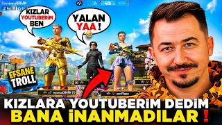 KIZLAR YOUTUBER OLDUĞUMA İNANMADI! 😱 | PUBG MOBILE