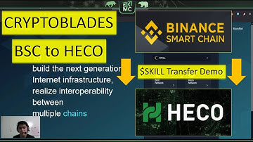 Play2Earn - CryptoBlades (Step-by-Step) BSC to HECO - SKILL Transfer Demo