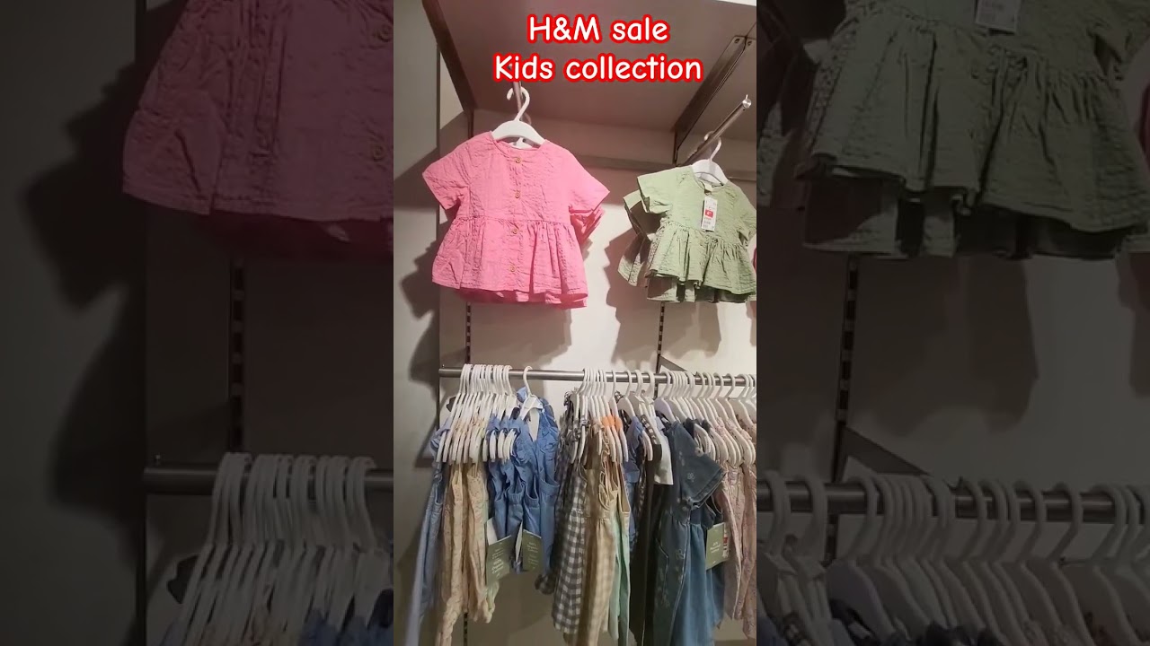 H&M  sale kids summer collection|