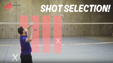 Shot Selection for High Volleyball IQ