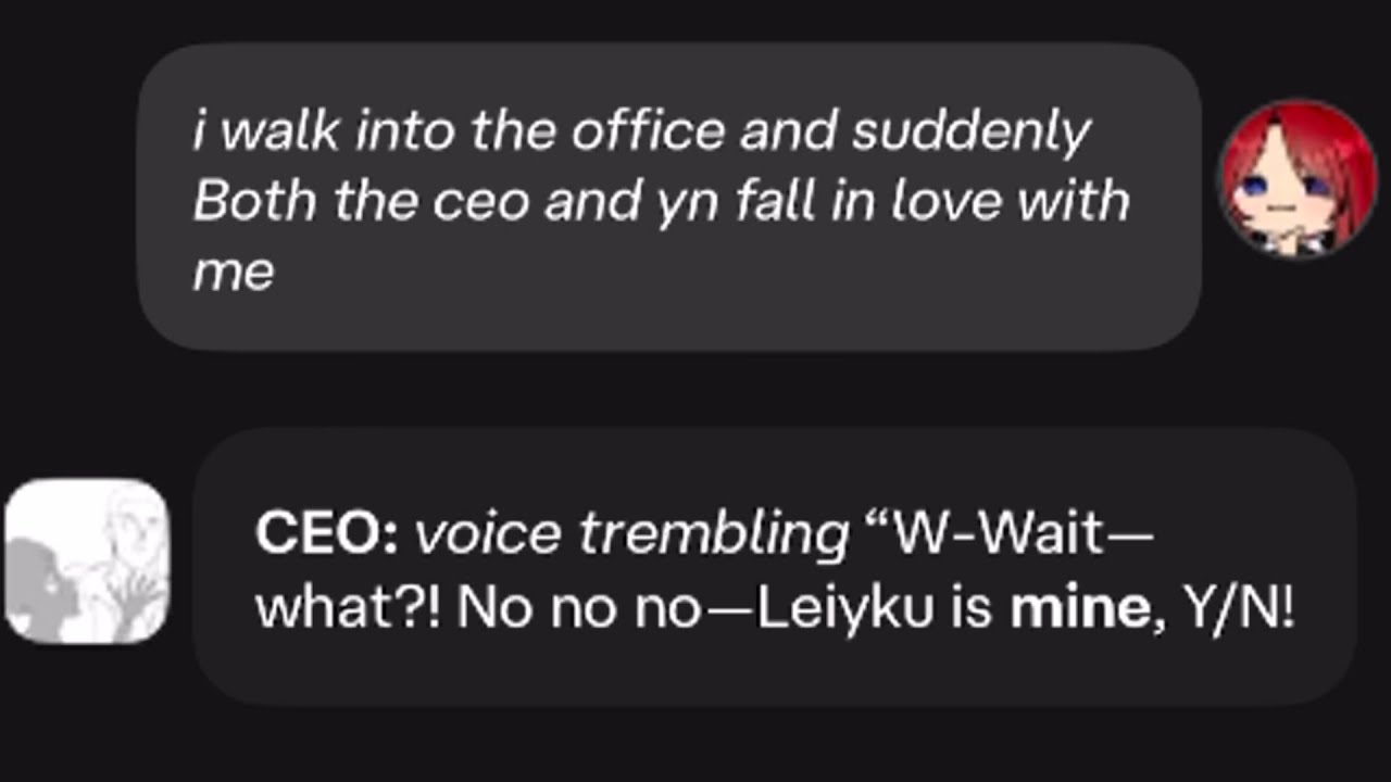 I made CEO and Y/N FALL for me (chaotic) | Character Ai