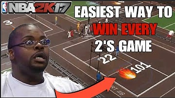 NBA 2K17 EASIEST WAY TO WIN EVERY 2