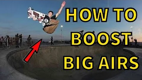 The HACK to catching BIG air on your skateboard!!!!