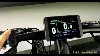 Okfeet Kt Lcd8H Ebike Lcd Display Electric Bicycle Lcd8H Kt Lcd3 Display Kt-Lcd For Electric Bike