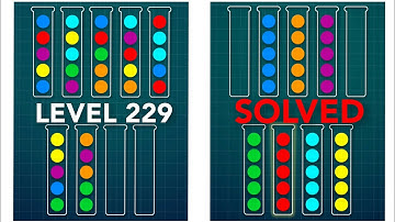 Ball Sort Puzzle Level 229 - Complete