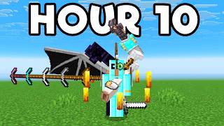 Minecraft but you can UPGRADE Yourself Infinitely