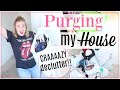 PURGING MY HOUSE| DECLUTTER WITH ME| ONE MONTH OF DECLUTTERING