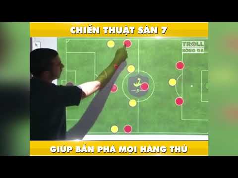 Video Chiến thuật đá sân 7 người cho anh em thích đá bóng... - youtube