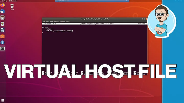 Configure a Virtual Host in NGINX!