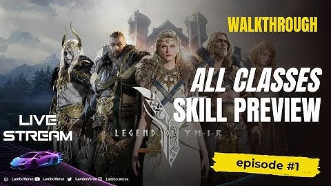 Legend of Ymir All Character Skill preview #legendofymir #ymir #youtube