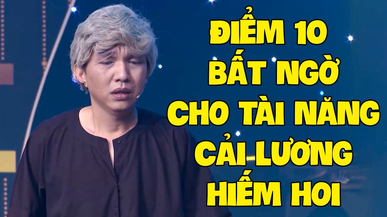 Điểm 10 BẤT NGỜ cho TÀI NĂNG CẢI LƯƠNG trẻ của chương trình | Yêu Ca Cổ THVL