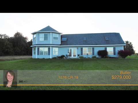 1576 County Road 79, Butler, IN home video tour