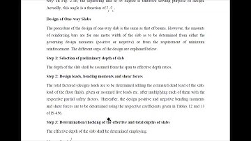 SAITM B Tech Civil Sem 4 Design of Concrete Structures Unit No 5 Lecture No 17