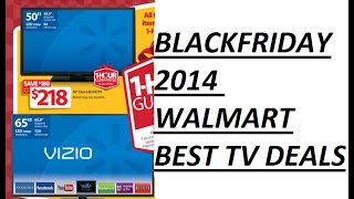 BLACK FRIDAY 2014 Walmart 65" Vizio $648.00 Smart TV's