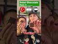 چند مدل شکلات دبی تست کردیم شکلات دبی Dubaichocolate Shorts 