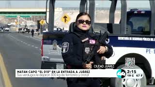 Matan A Capo El 010 En La Entrada A Juarez