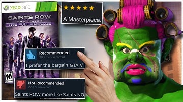 So I FINALLY Tried Saints Row 3