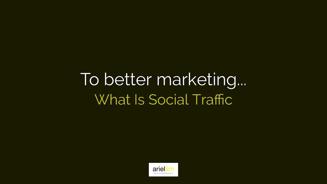 1MMV 061 - What Is Social Traffic