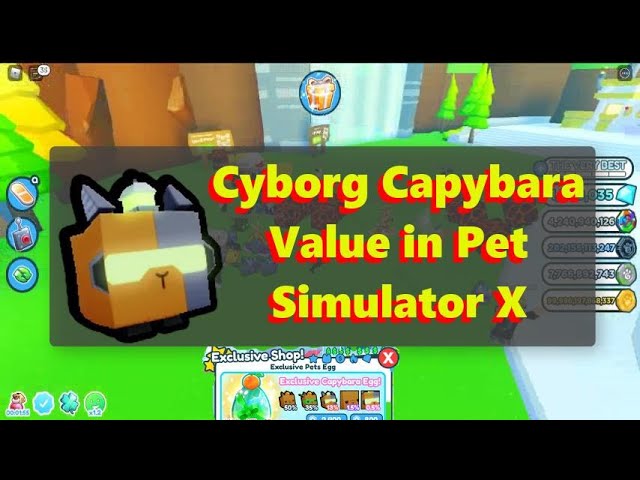 Pet simulator X codes cyborg creepy pets looking at you Backpack