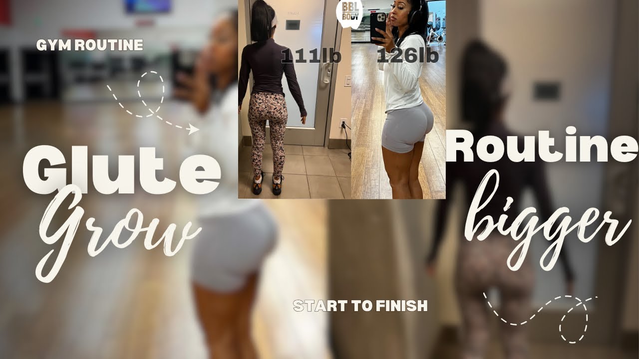 Unreal glute growth routine to MAX GAINS