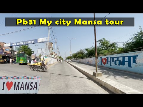 Mansa My City Tour || pb31 wale || District Mansa Tour (part1) || #43 TR Vlogs ( Tarun Rapuria )