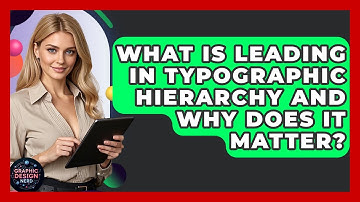 What Is Leading In Typographic Hierarchy And Why Does It Matter? - Graphic Design Nerd