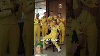 The eight captain at#CWC2025 are excited 😀🏏