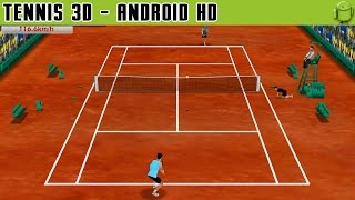 Tennis 3D - Gameplay Android HD / HQ Audio (Android Games HD) screenshot 1