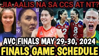 AVC FINALS UPDATE TODAY MAY 29-30, 2024!  AVC 2024 FINALS REVIEW ANG GAME SCHEDULE! #avc2024