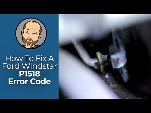 2001 Ford Windstar fix for Check Engine Light code P1518 - Intake Manifold Runner Control Stuck Open