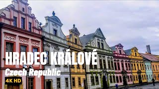 HRADEC KRALOVE, Czech Republic. Walking Tour