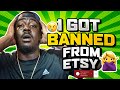 Selling on Etsy : I got BANNED Drop Shipping Print on Demand Products on Etsy