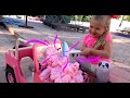 little baby washing car#shortsvideo