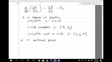 Legged Robotics 2b: Euler-Lagrange Equations applied to Projectile with drag (Spring 2021)