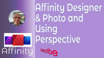 Affinity Designer and Photo. Using Perspective