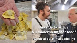 Una Ricetta Antica O Il Moderno Finger Food? Agnolotti Del Plin Al Tovagliolo Al Badellino Di Bra