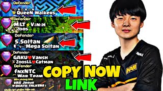 NAVI Stars Global Top No.1 Player Th16 Base With Link | Th16 Trophy Pushing Base With Link | COC