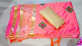 Blouse Back Neck Design | Cutting and Stitching | Beautiful Patchwork Design |
