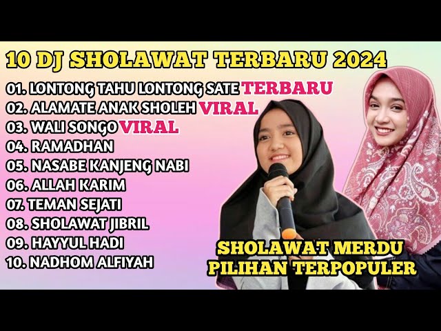 10 DJ SHOLAWAT TERBARU 2024 X NING UMI LAILA X SHOLAWAT PENYEJUK HATI X VIRAL TERBARU BASS HOREG class=