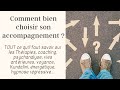 Les cles pour bien choisir son accompagnement  therapies medium sophro psychanalyse