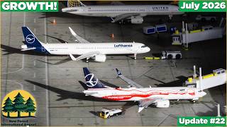 AMERICAN AIRLINES?! | GeminiJets New Forest International Airport update - July 2026