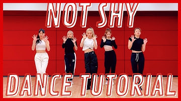 ITZY 「Not Shy」Dance Practice Mirror Tutorial (SLOWED)