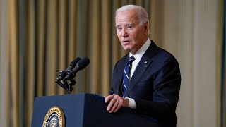 President Joe Biden addresses the nation about Israel-Hamas War