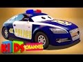 3D Car Garage | Police Car | Toy Car Factory