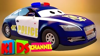 3D Car Garage | Police Car | Toy Car Factory screenshot 4