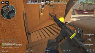 🔥 14 KILLS sur MIRAGE avec M4A1-S &amp; AK-47 😱 | Gameplay PRO Roblox (CS2 Style)