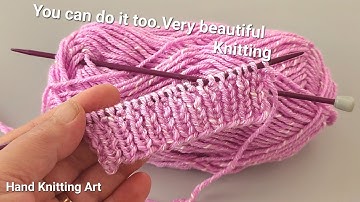 You can do it too. Very beautiful 👌 two knitted cardigan sweater shawl scarf blouse model ❤️❤️