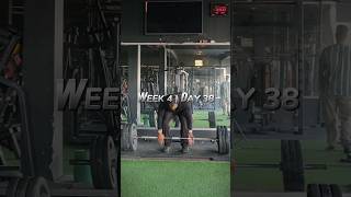 140kg Deadlift ×3 | Week 4 Day 38 | Road to 200kg