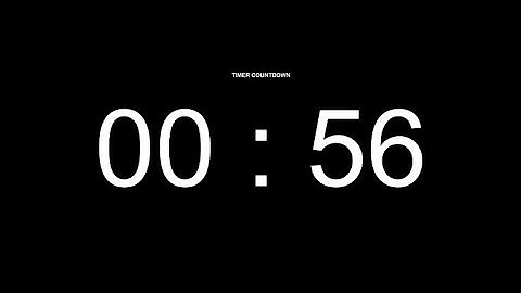 56 Seconds Countdown Timer
